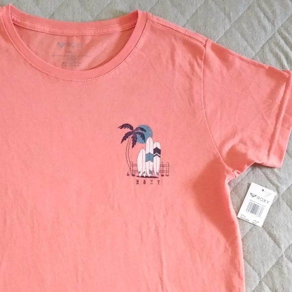 Roxy Surfboards🏄 and Palm Tree🌴 Tee - NWT - Picture 7 of 12